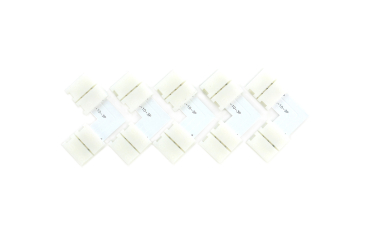 LED Strip Right-angle Connector, 3-Pin, 90°, 10mm Width (5PCS)