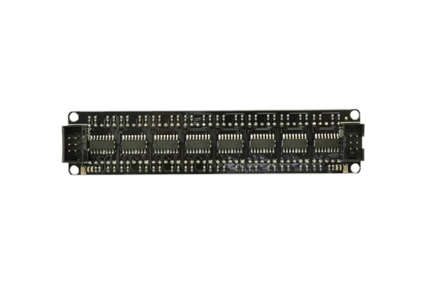 8-cifret rødt LED-modul med 3-wire SPI, kan kobles i serie