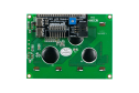 Serial LCD Module 3-wire, 128x64, Blue/White, Arduino Compatible
