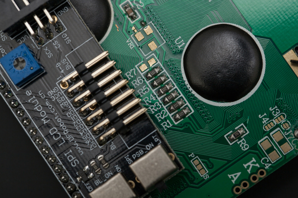 Serial LCD Module 3-wire, 128x64, Blue/White, Arduino Compatible