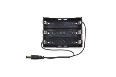 Battery Holder 3 x 18650, 11.1V, ABS Shell, Nickel Plated