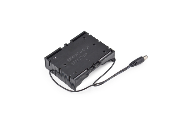 Battery Holder 3 x 18650, 11.1V, ABS Shell, Nickel Plated