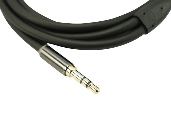 3.5mm Stereo Male Y-Cable, Oxygen-Free Copper, 1m, 2 RCA
