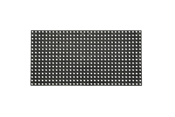 32x16 RGB LED-matrixpanel med 512 lysdioder, 6mm pitch