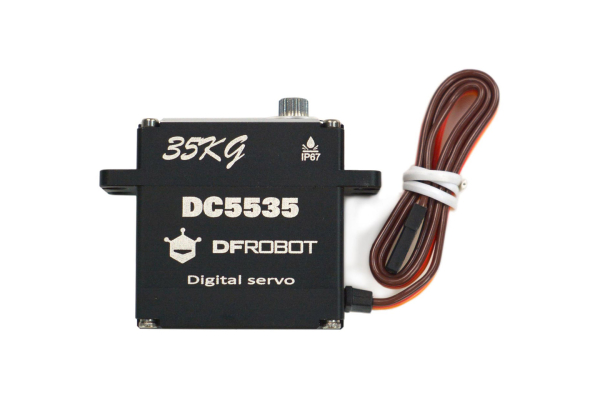 Servo 35KG High Torque Metal Waterproof, All-Metal Gear, IP67
