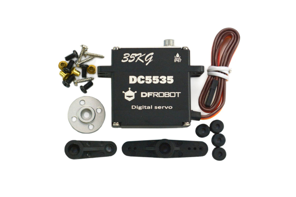 Servo 35KG High Torque Metal Waterproof, All-Metal Gear, IP67
