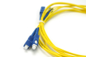 Fiber Jumper, 3mm SC-SC Single Mode Duplex (3m), Low Loss, High Durability