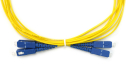 Fiber Jumper, 3mm SC-SC Single Mode Duplex (3m), Low Loss, High Durability