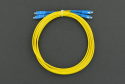Fiber Jumper, 3mm SC-SC Single Mode Duplex (3m), Low Loss, High Durability