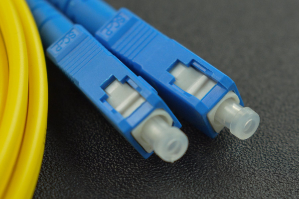 Fiber Jumper, 3mm SC-SC Single Mode Duplex (3m), Low Loss, High Durability