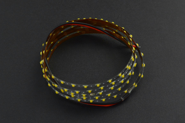 LED Strip - 3V Flexible (138 LEDs) - Warm White, Ultra-slim 2.5mm, Cuttable