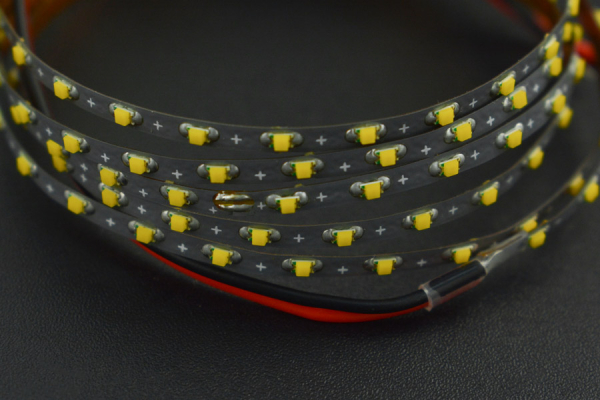 LED Strip - 3V Flexible (138 LEDs) - Warm White, Ultra-slim 2.5mm, Cuttable