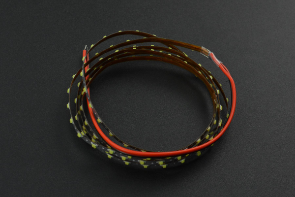 LED Strip - 3V Flexible (138 LEDs) - White, Ultra-Slim 2.5mm, Cuttable