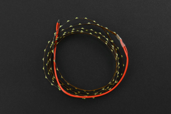 LED Strip - 3V Flexible (138 LEDs) - White, Ultra-Slim 2.5mm, Cuttable