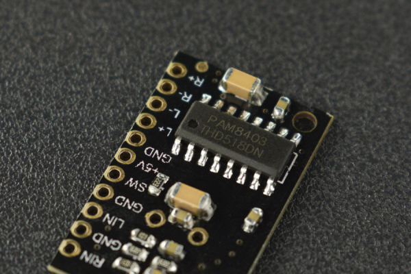 Mini Audio Stereo Amplifier W2, 3W, Stereo Surround, 2mm Pin Pitch