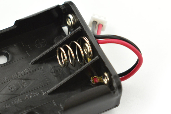 Battery Holder 3xAAA, Series, PH2.0-2P Interface