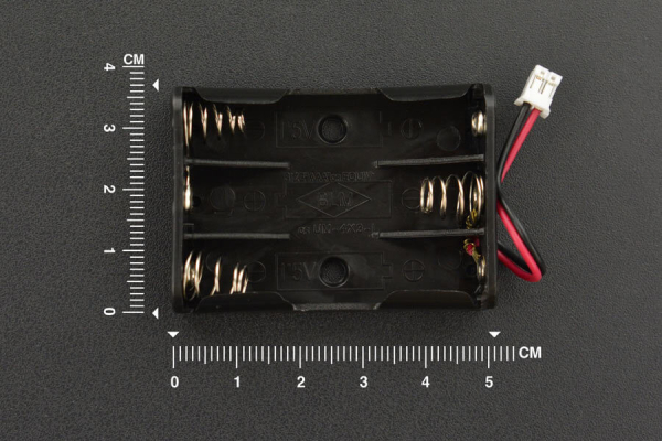 Battery Holder 3xAAA, Series, PH2.0-2P Interface