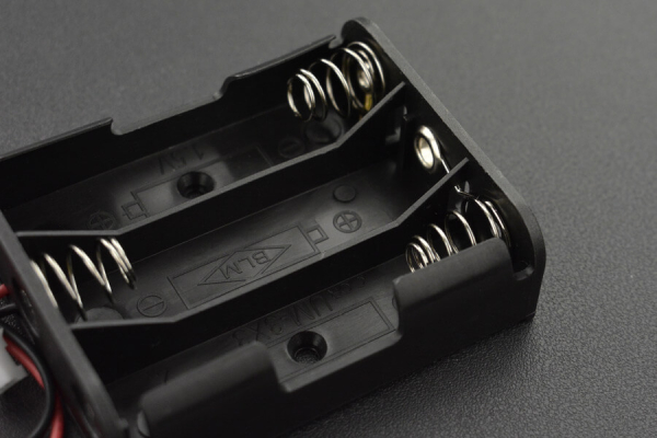 Battery Holder 3×AA, Series, PH2.0-2P, 15cm Wire