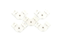 LED Strip Right-angle Connector, 4-Pin, 10mm, 90° (5PCS)