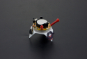 Soldering Light Chaser Beam Robot Kit, Glowing Eyes, No Programming