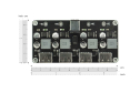 4-way Fast Charge Buck, kompatibel med Raspberry Pi 4B, Jetson Nano.