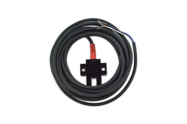 Photoelectric Switch 4-Wire Slot, 10-30V, 5mm Detect, PNP, IP50