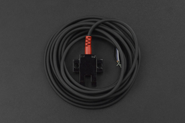 Photoelectric Switch 4-Wire Slot, 10-30V, 5mm Detect, PNP, IP50