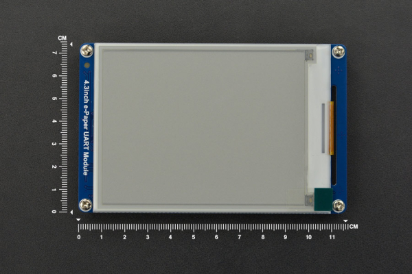E-Paper 4.3 Inch, 800x600, High Contrast, Low Power