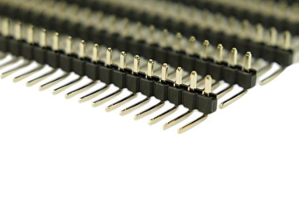 Male Header 40 Pin Break Away, Right Angle, 10 PCS, Customizable