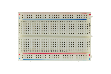 Solderless Breadboard 400 Tie Point, Self Adhesive, Interlocking