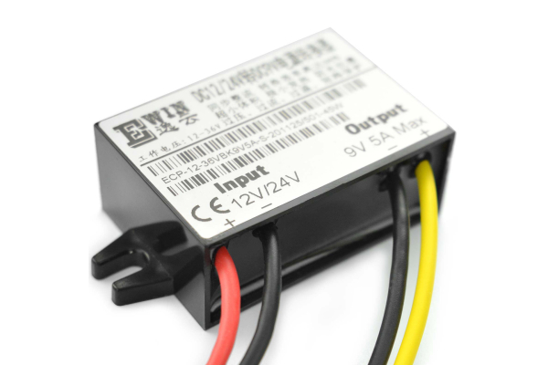 DC-DC Converter 45W, 9V@5A, Waterproof, 96% Efficiency