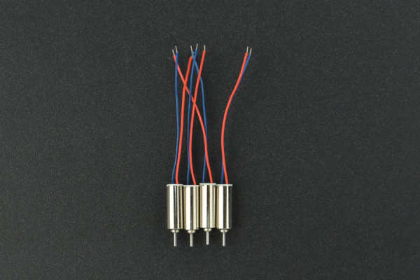 Coreless Micro Motor 4PCS 3.7V 60000rpm (4*12mm)