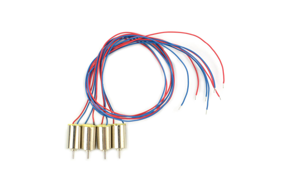Coreless Micro Motor 4PCS, 6*10mm, 45000rpm, 3.7V