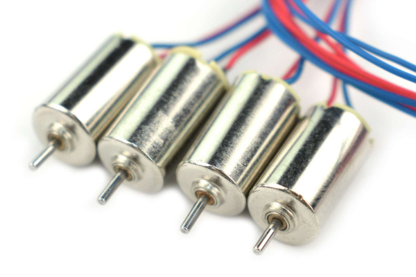 Coreless Micro Motor 4PCS, 6*10mm, 45000rpm, 3.7V