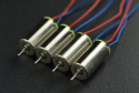 Coreless Micro Motor 4PCS, 6*12mm, 3.7V, 50000rpm