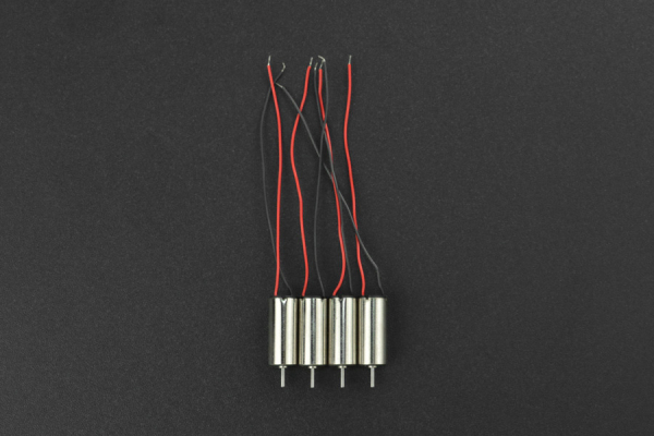 Coreless Micro Motor 4PCS, 6*14mm, 3.7V, 55000rpm