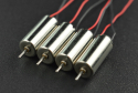 Coreless Micro Motor 4PCS, 6*14mm, 3.7V, 55000rpm