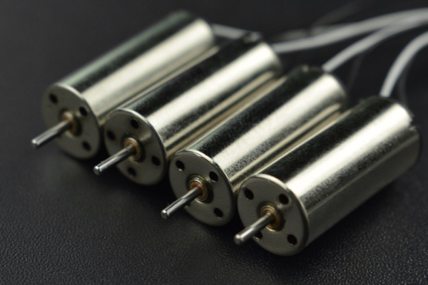 Coreless Micro Motor 8.5*20mm, 46000rpm, 3.7V, 4PCS