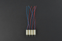 Coreless Micro Motor 4PCS, 8*16mm, 3.7V, 50000rpm