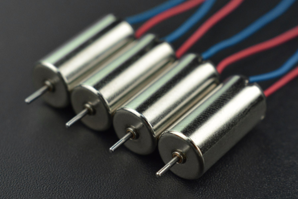Coreless Micro Motor 4PCS, 8*16mm, 3.7V, 50000rpm