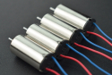 Coreless Micro Motor 4PCS, 8*16mm, 3.7V, 50000rpm