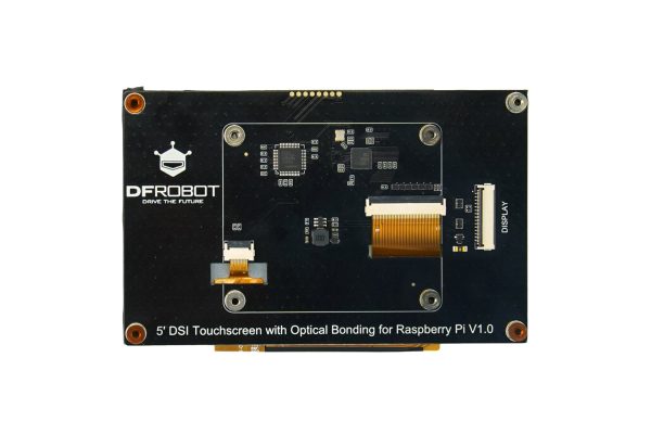 5 inch IPS Touchscreen, model 800×480, with Optical Bonding, Compatible with Raspberry Pi 4B/3B+/3B