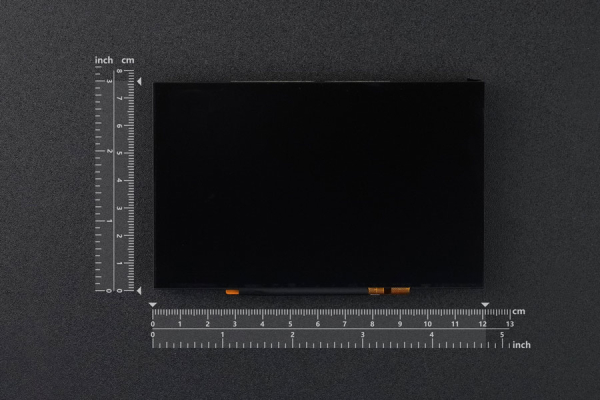 5 inch IPS Touchscreen, model 800×480, with Optical Bonding, Compatible with Raspberry Pi 4B/3B+/3B