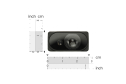 50m TOF laser-afstandssensor (±3 cm)
