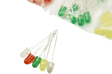 LED Pack 5mm (50 PCS) - 5 Colors, Ideal for Arduino Projects