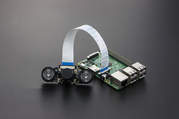 Night Vision Camera 5MP for Raspberry Pi, Compatible with Raspberry Pi 4B