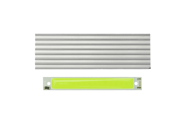 COB LED Strip Light 5V - Green, 300LM, High Brightness, No Shadows