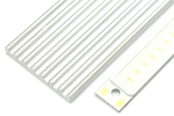 COB LED Strip Light 5V - Red, High Brightness, No Shadows
