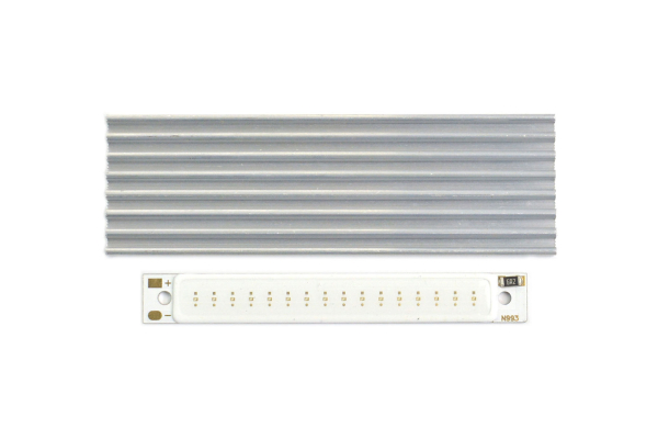 COB LED Strip Light 5V - Red, High Brightness, No Shadows