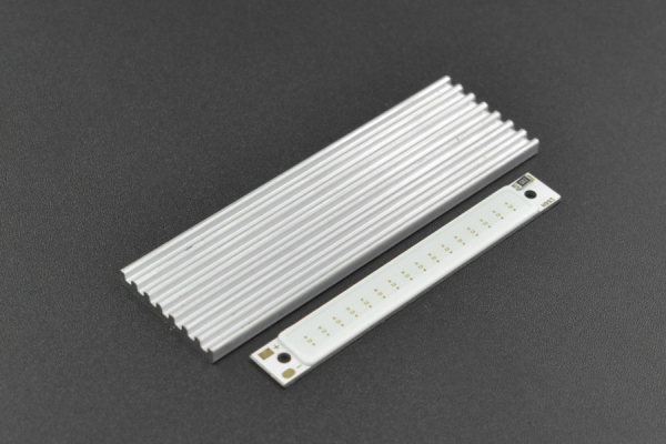 COB LED Strip Light 5V - Red, High Brightness, No Shadows